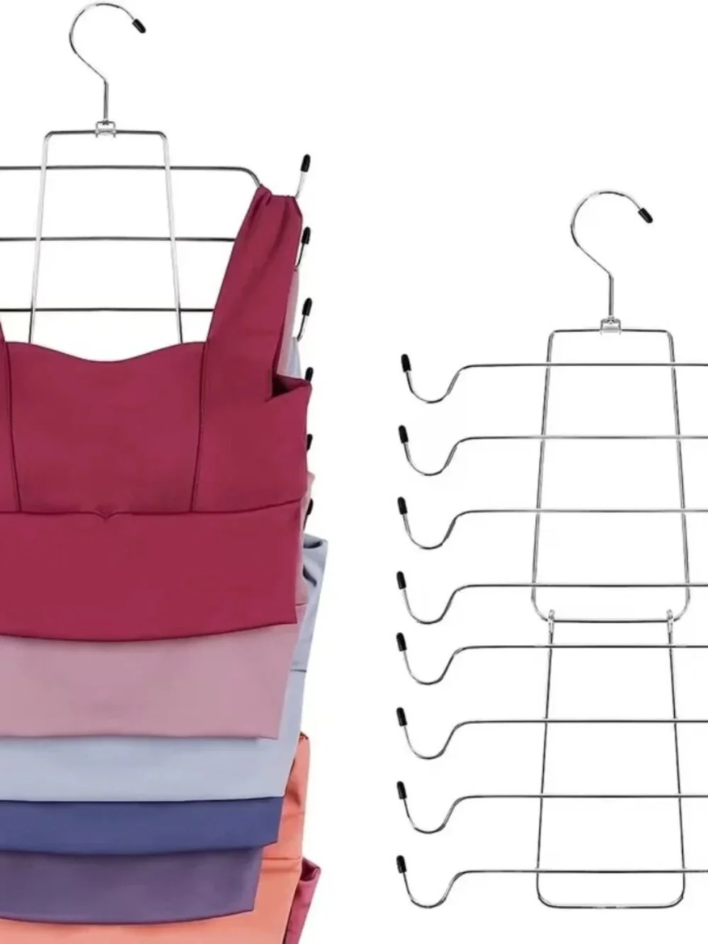 2 Pack Tank Top Hangers Bra Organizer for Closet Organizers Space Saver Storage